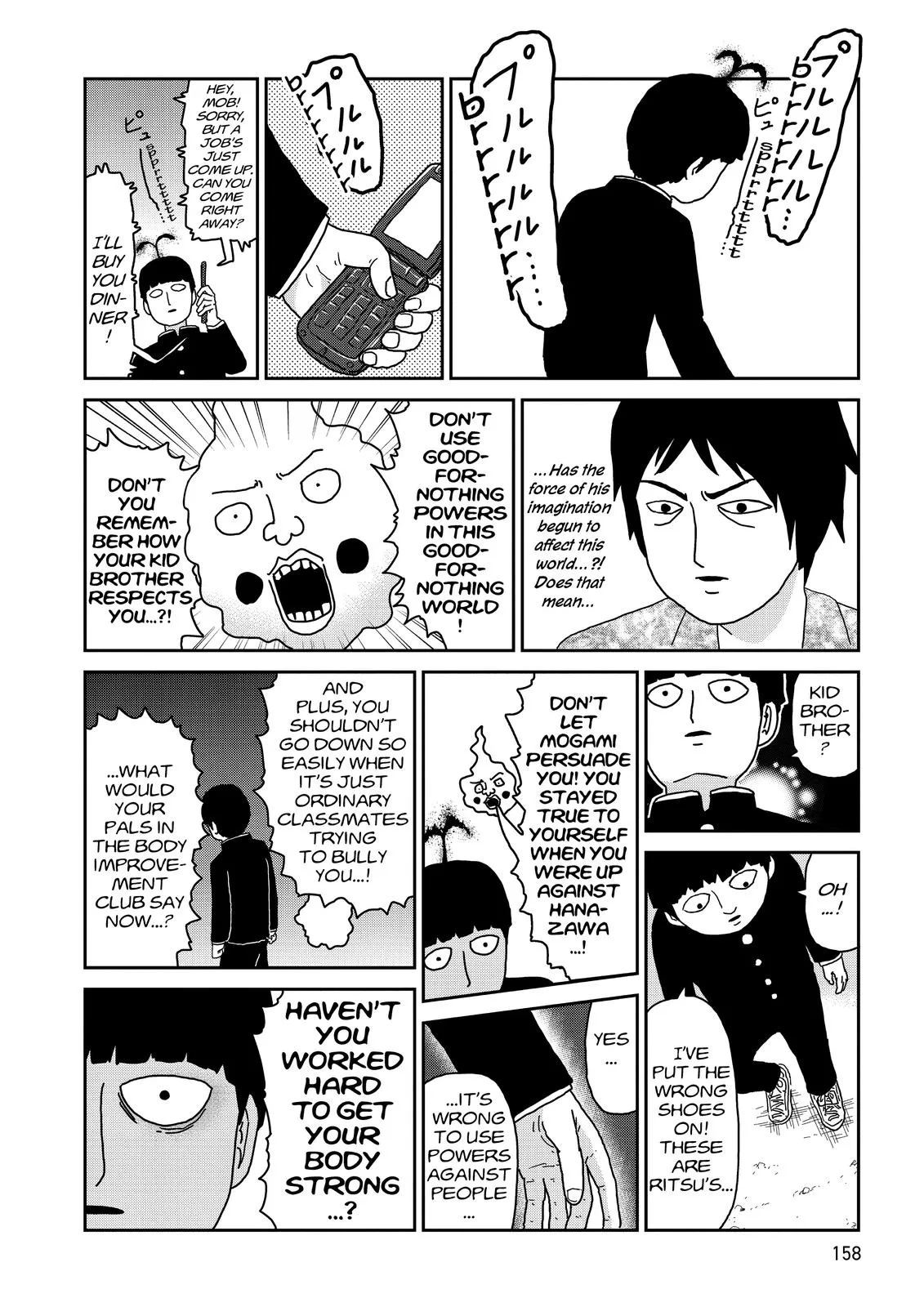 Mob Psycho 100, chapter 65, page 34