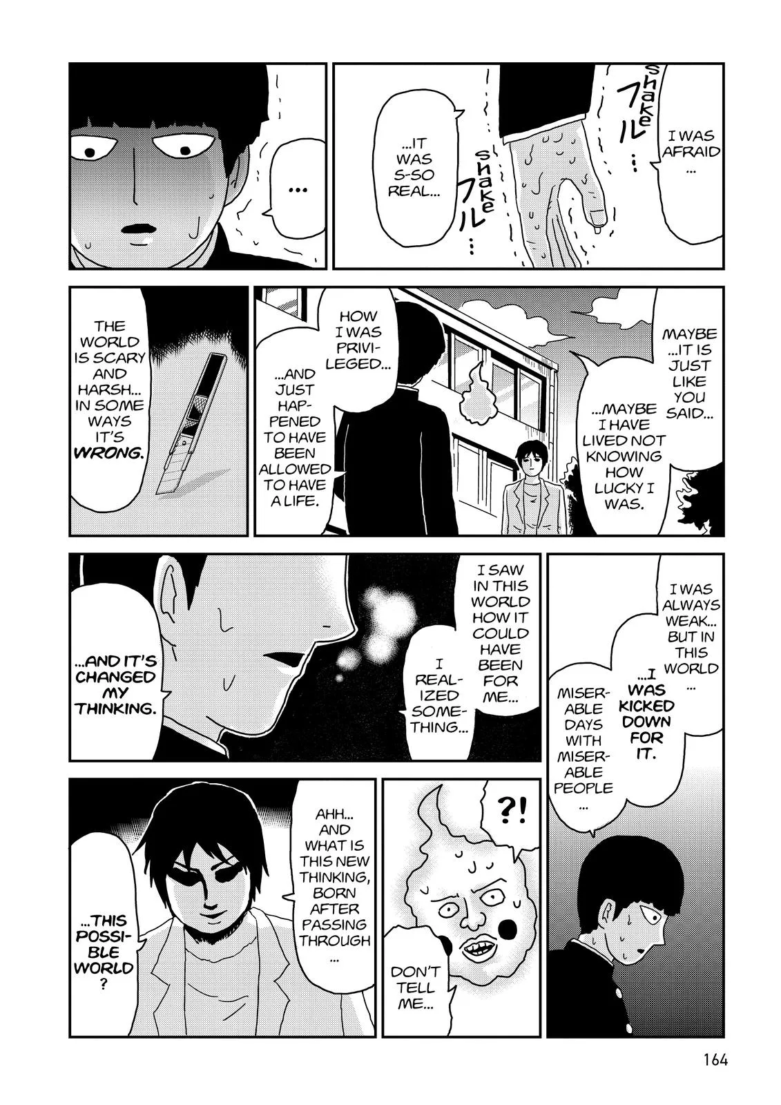 Mob Psycho 100, chapter 65, page 40
