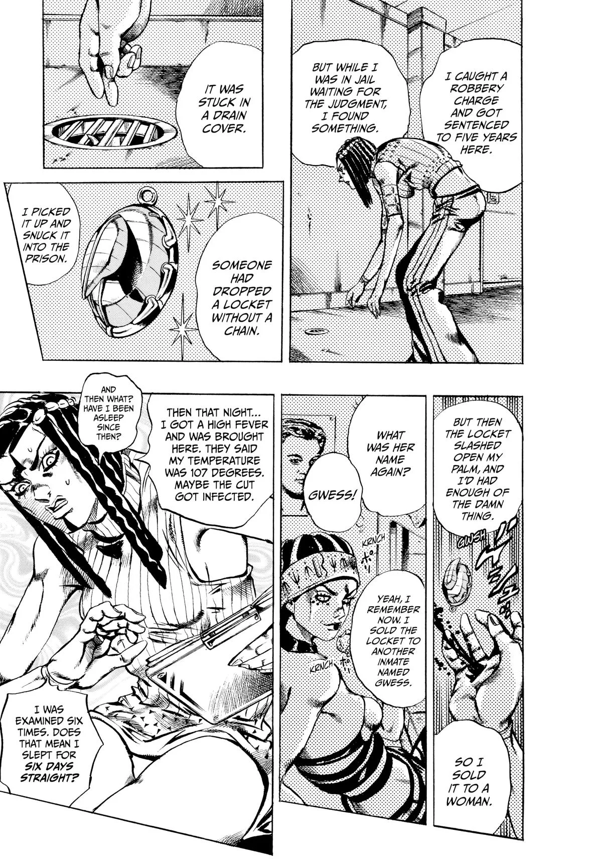 JoJo's Bizarre Adventure - Part 6 - Stone Ocean, chapter 21, page 7