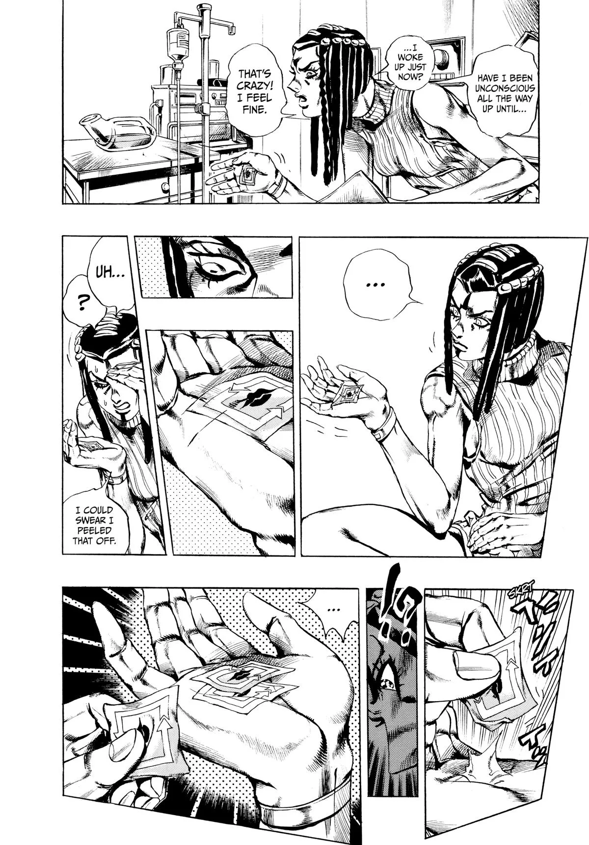 JoJo's Bizarre Adventure - Part 6 - Stone Ocean, chapter 21, page 8