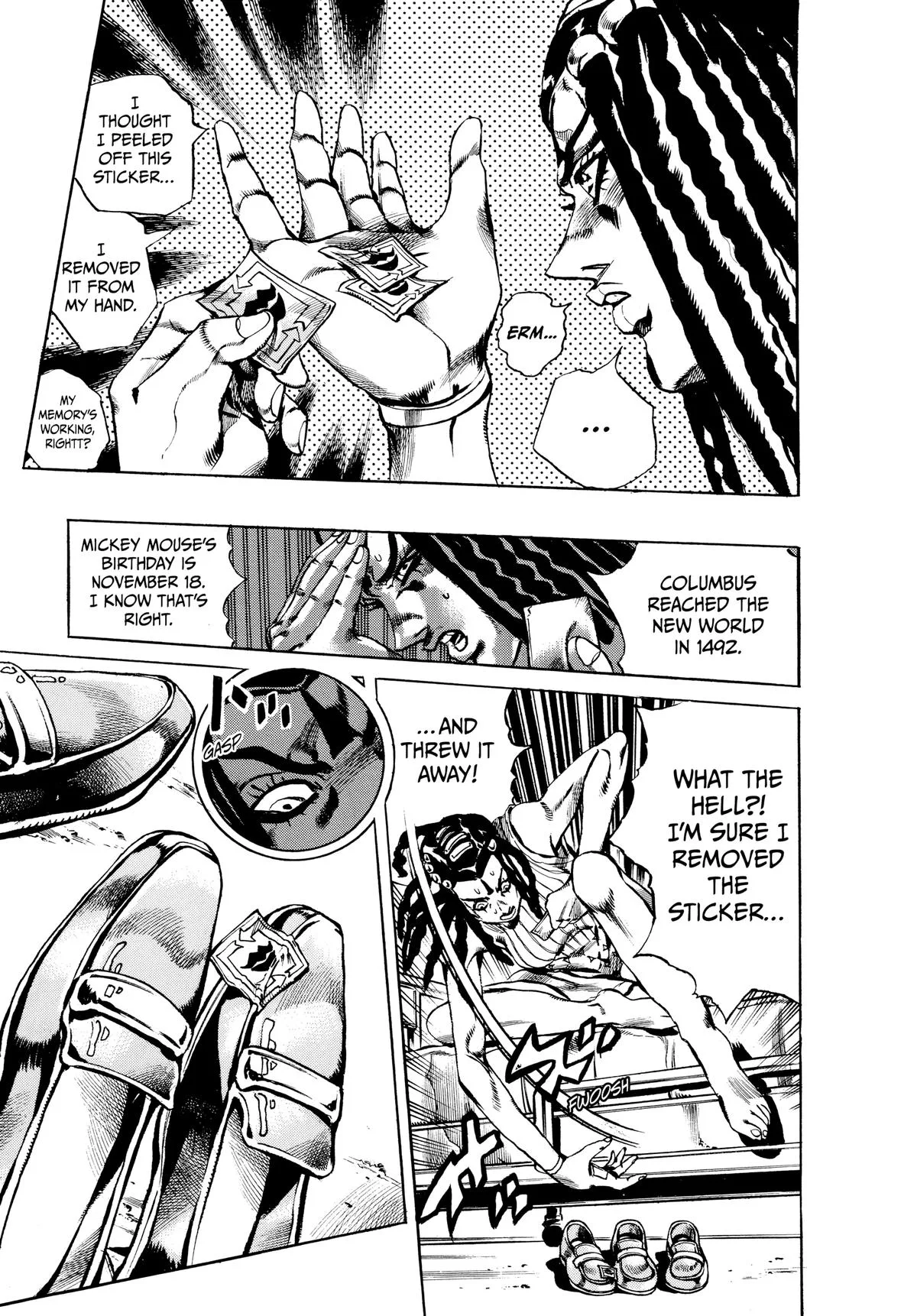JoJo's Bizarre Adventure - Part 6 - Stone Ocean, chapter 21, page 9