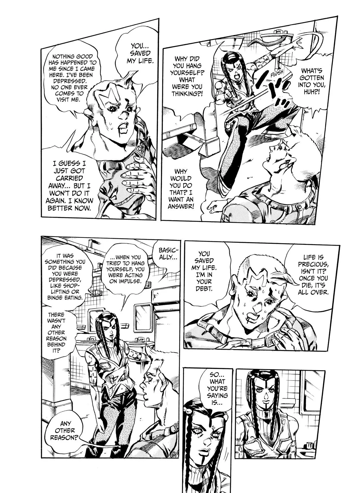 JoJo's Bizarre Adventure - Part 6 - Stone Ocean, chapter 23, page 10