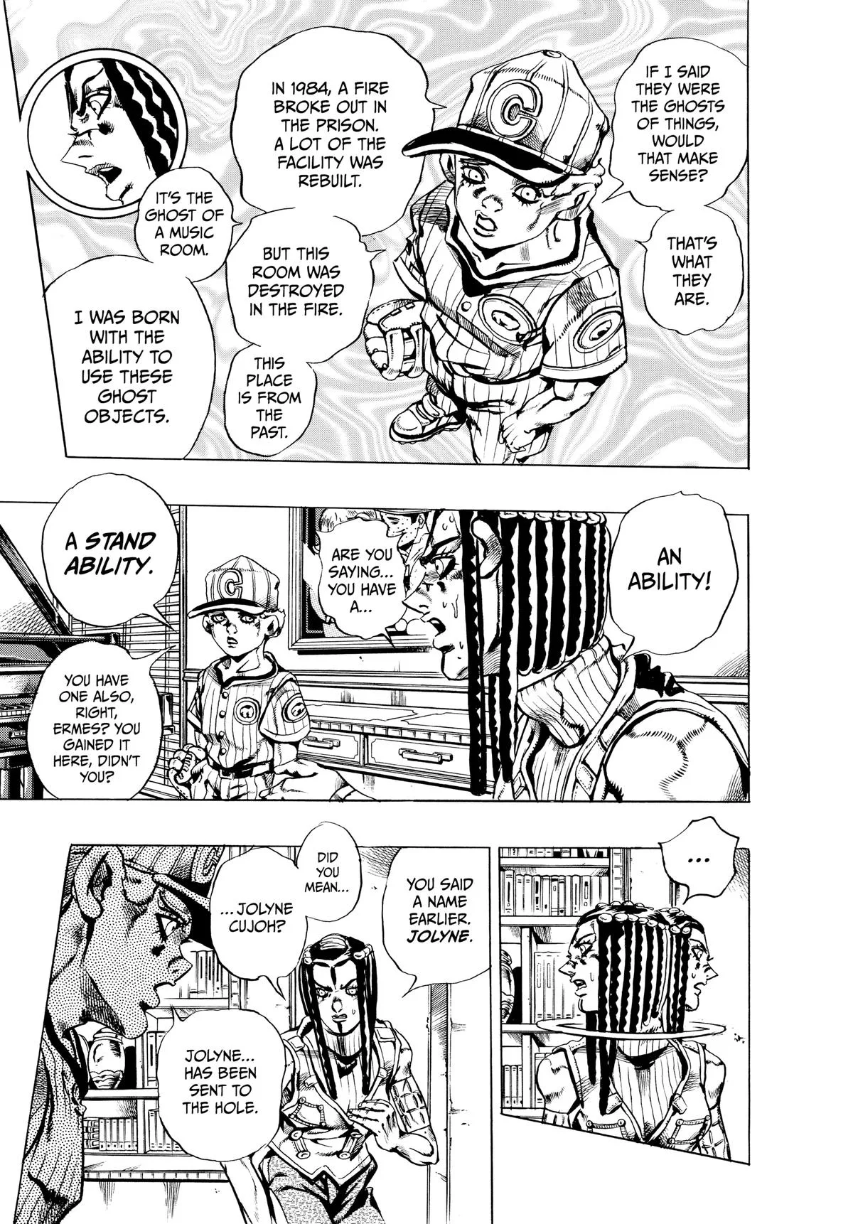 JoJo's Bizarre Adventure - Part 6 - Stone Ocean, chapter 24, page 12