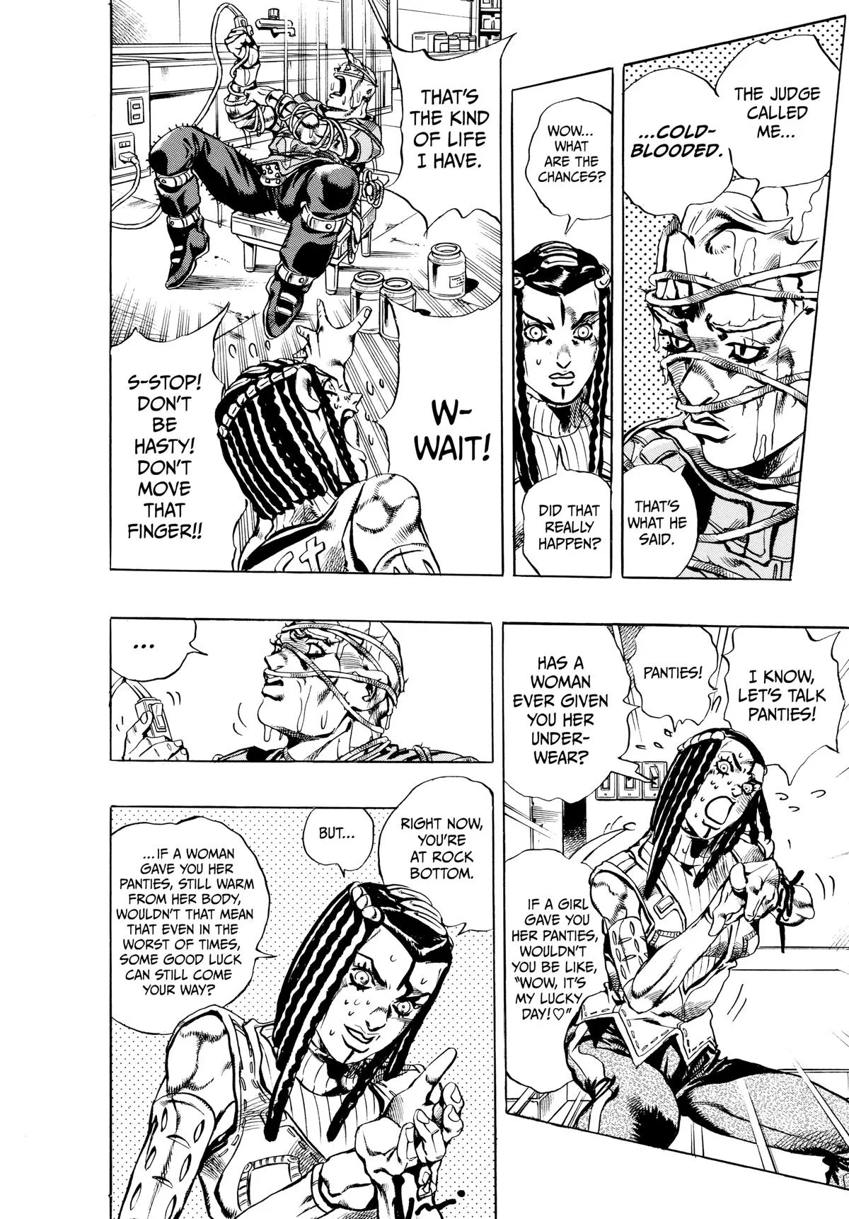 JoJo's Bizarre Adventure - Part 6 - Stone Ocean, chapter 25, page 8