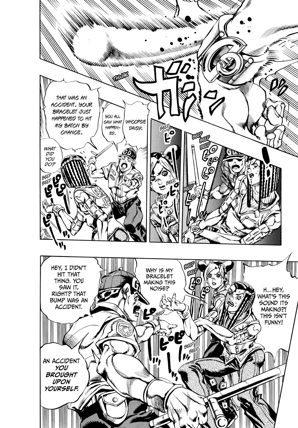 JoJo's Bizarre Adventure - Part 6 - Stone Ocean, chapter 27, page 4