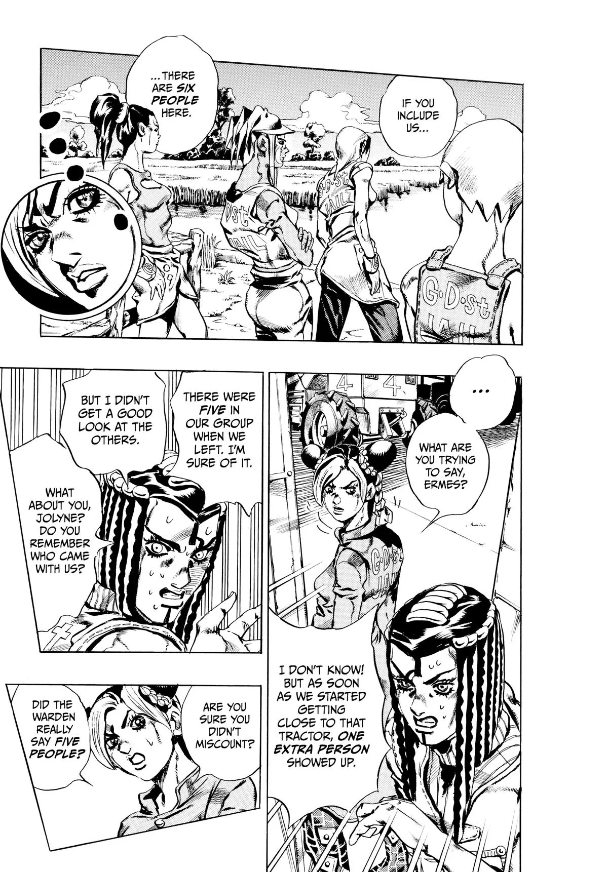 JoJo's Bizarre Adventure - Part 6 - Stone Ocean, chapter 27, page 13