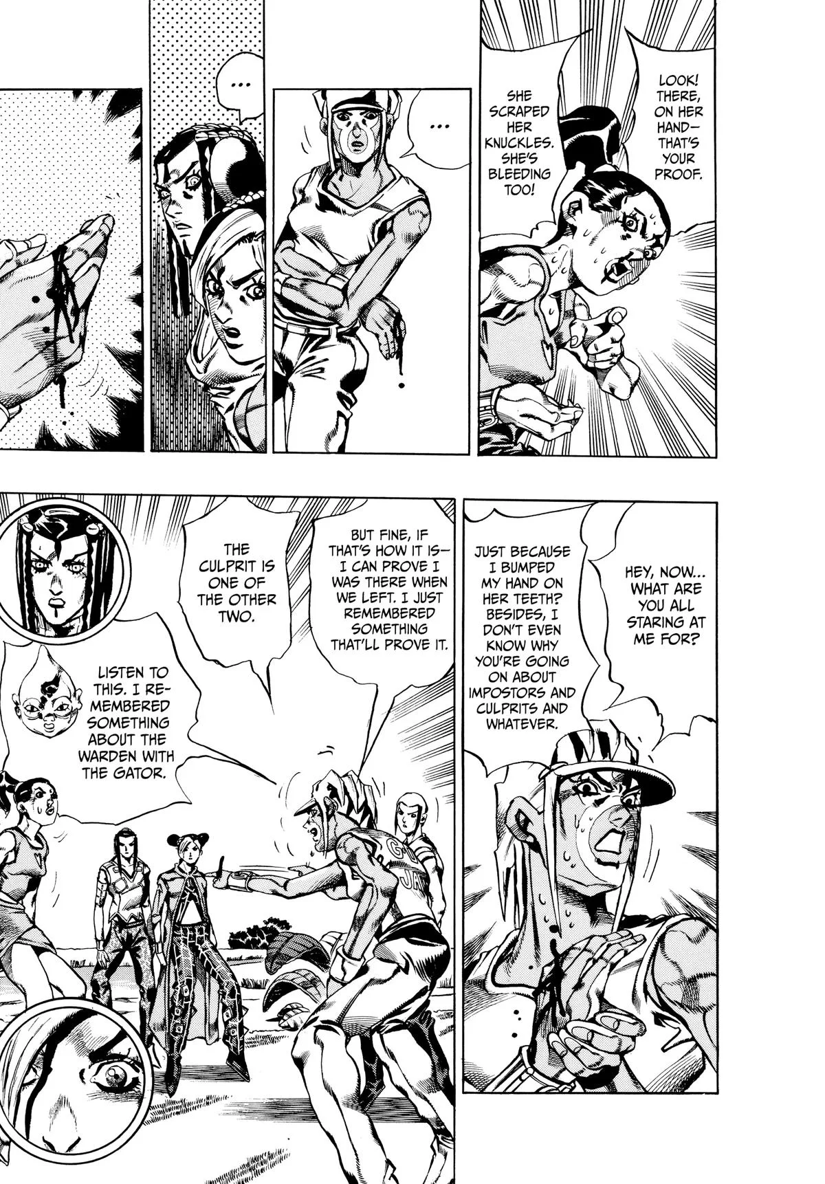 JoJo's Bizarre Adventure - Part 6 - Stone Ocean, chapter 30, page 3