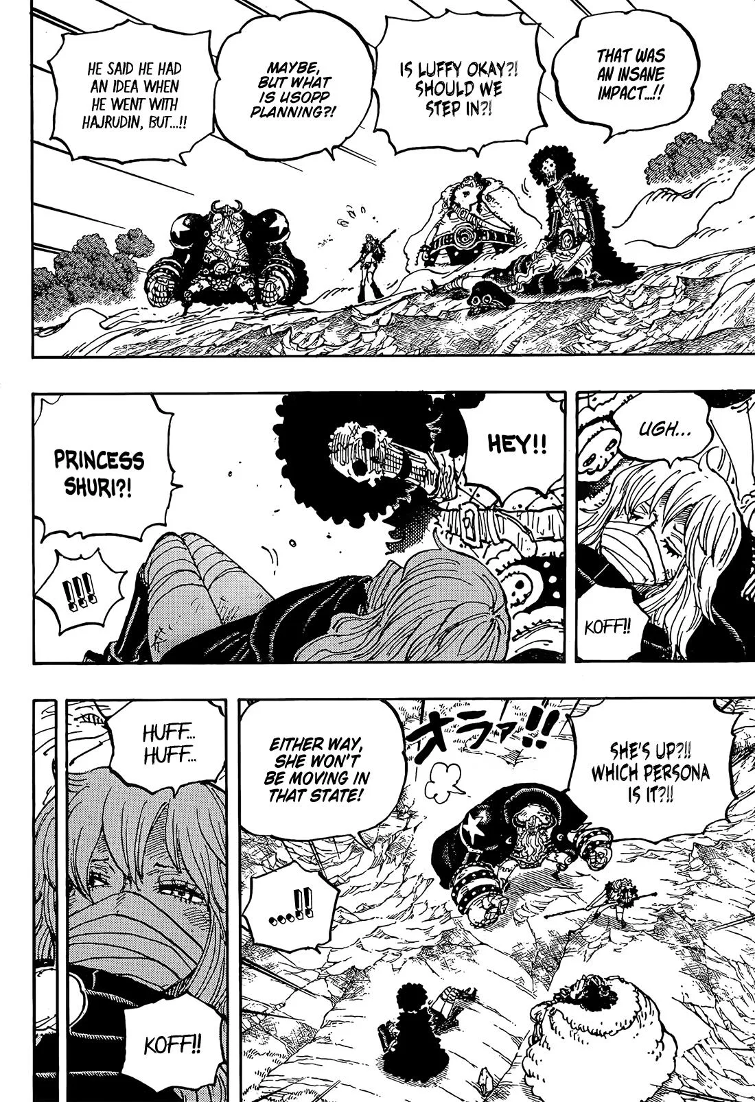 One Piece Manga, chapter 1193, page 6