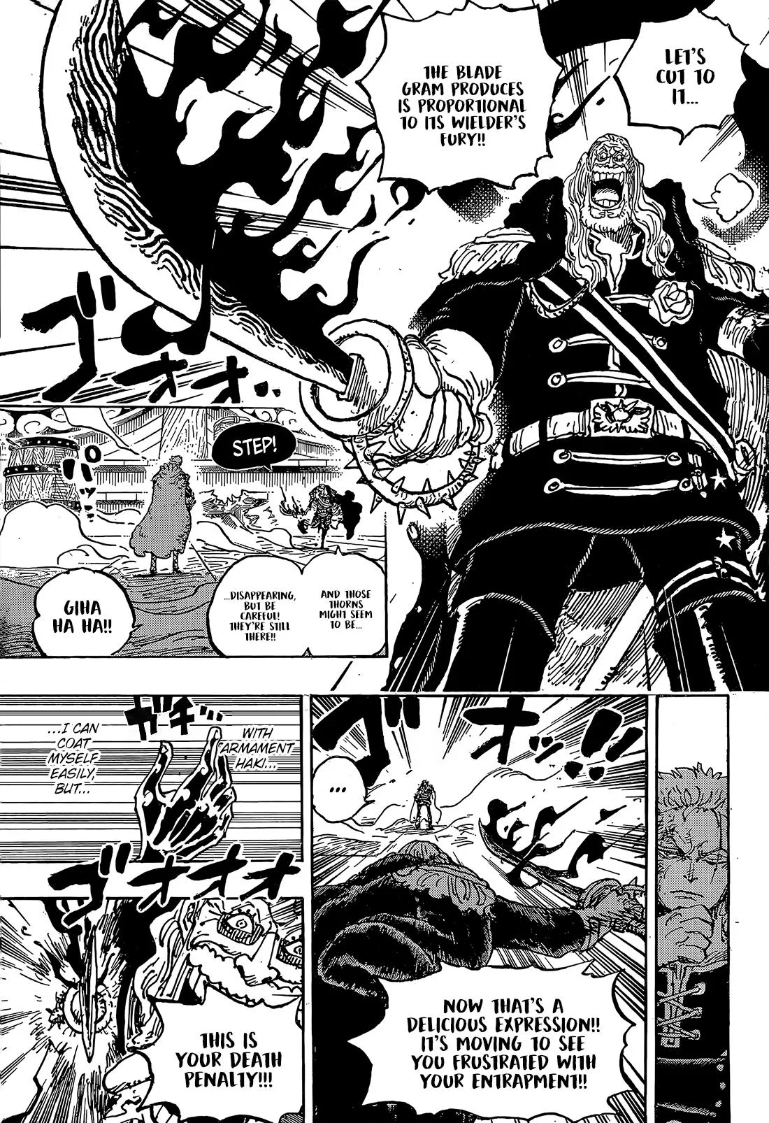 One Piece Manga, chapter 1193, page 14