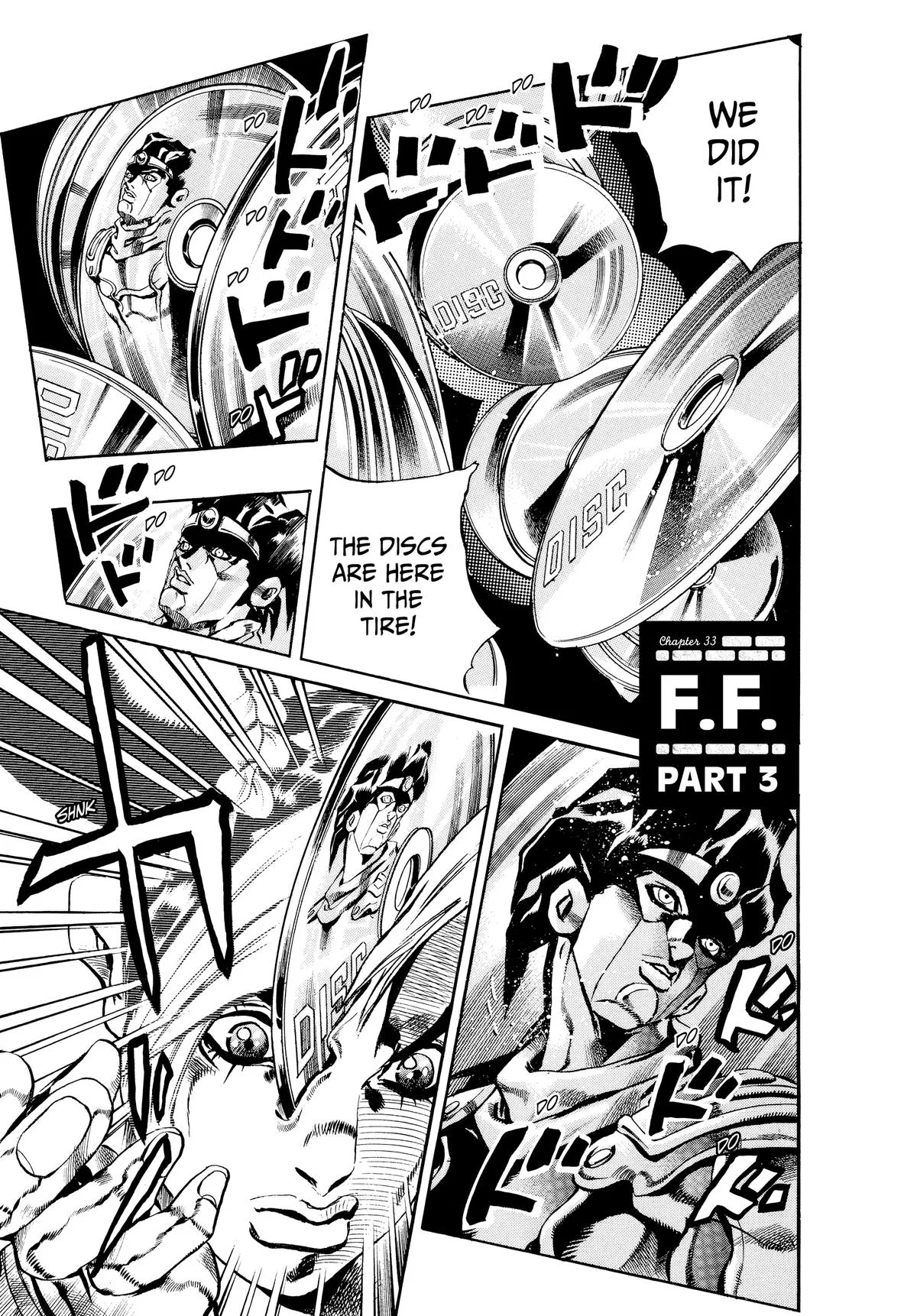JoJo's Bizarre Adventure - Part 6 - Stone Ocean, chapter 33, page 1