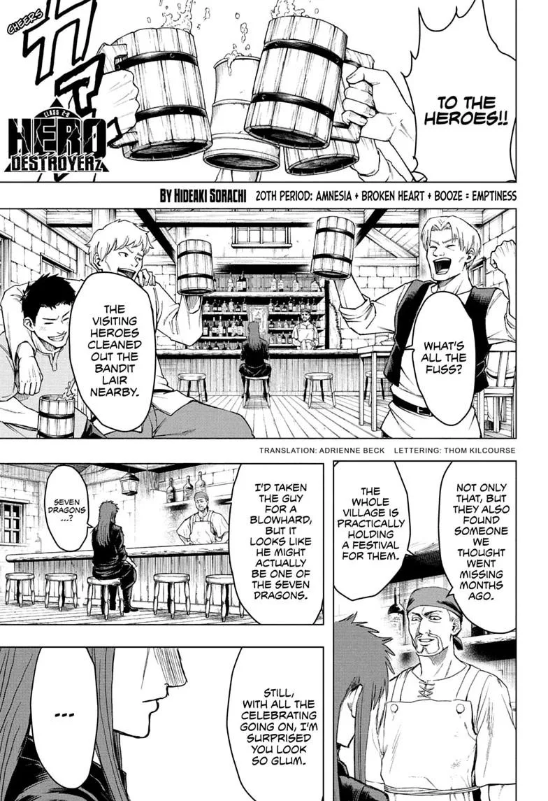 Class 2-B Hero Destroyerz, chapter 20, page 1