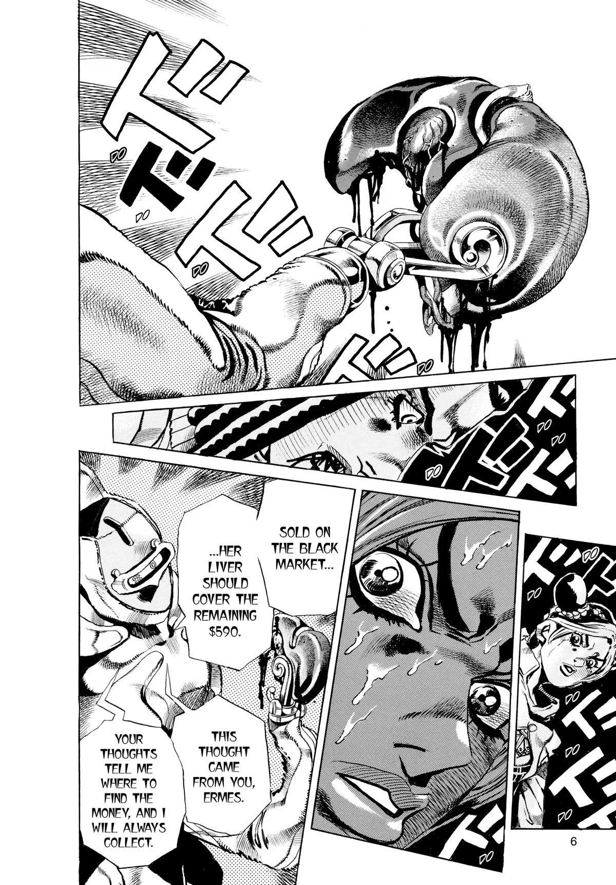 JoJo's Bizarre Adventure - Part 6 - Stone Ocean, chapter 37, page 6