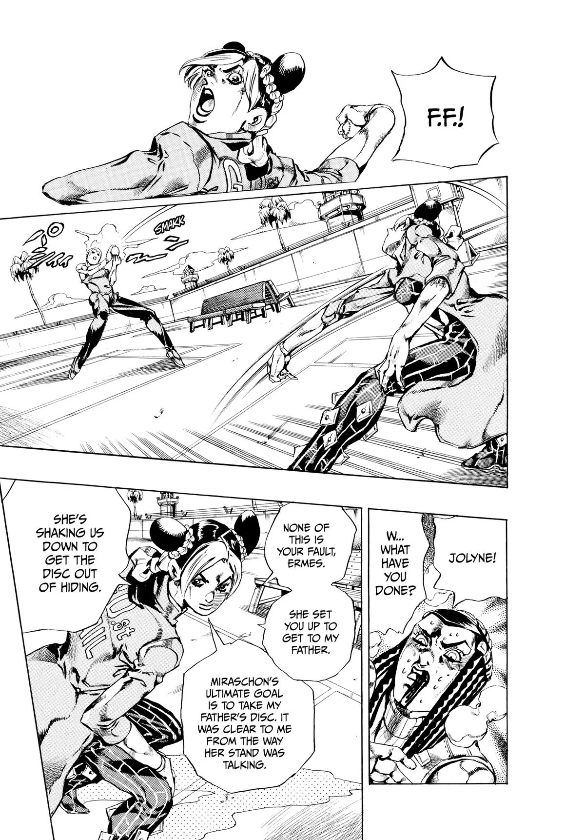 JoJo's Bizarre Adventure - Part 6 - Stone Ocean, chapter 37, page 11