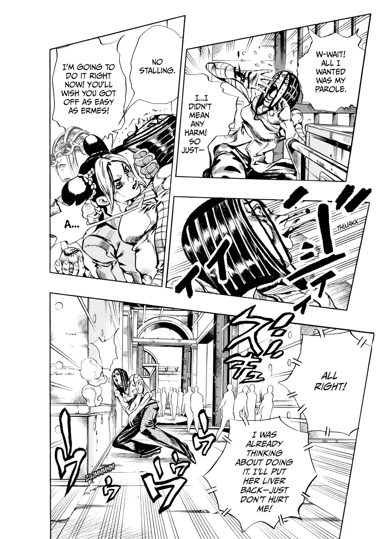 JoJo's Bizarre Adventure - Part 6 - Stone Ocean, chapter 39, page 4