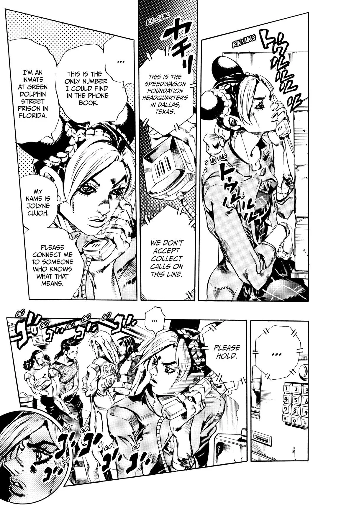 JoJo's Bizarre Adventure - Part 6 - Stone Ocean, chapter 40, page 3