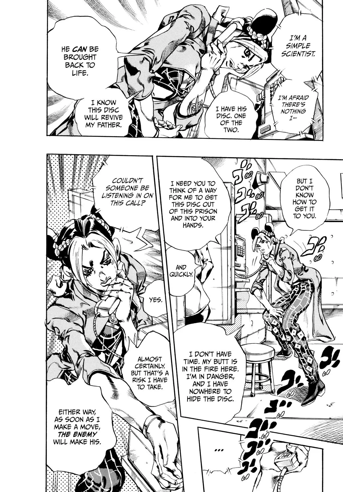 JoJo's Bizarre Adventure - Part 6 - Stone Ocean, chapter 40, page 6
