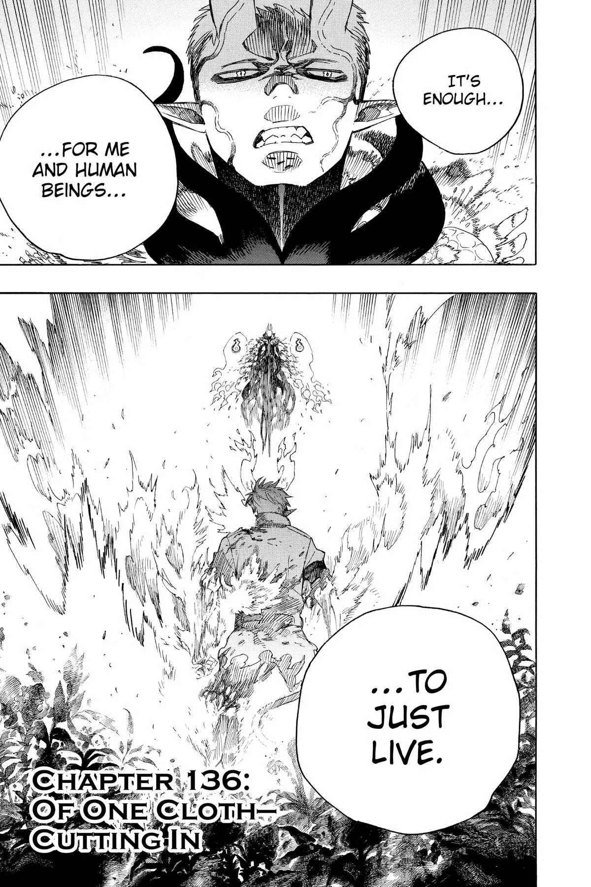 Blue Exorcist, chapter 136, page 8
