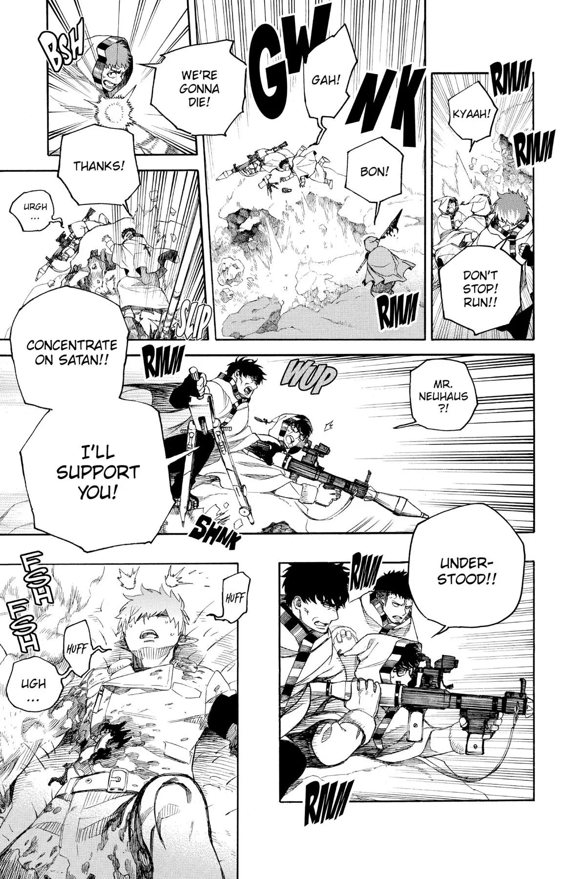 Blue Exorcist, chapter 136, page 12