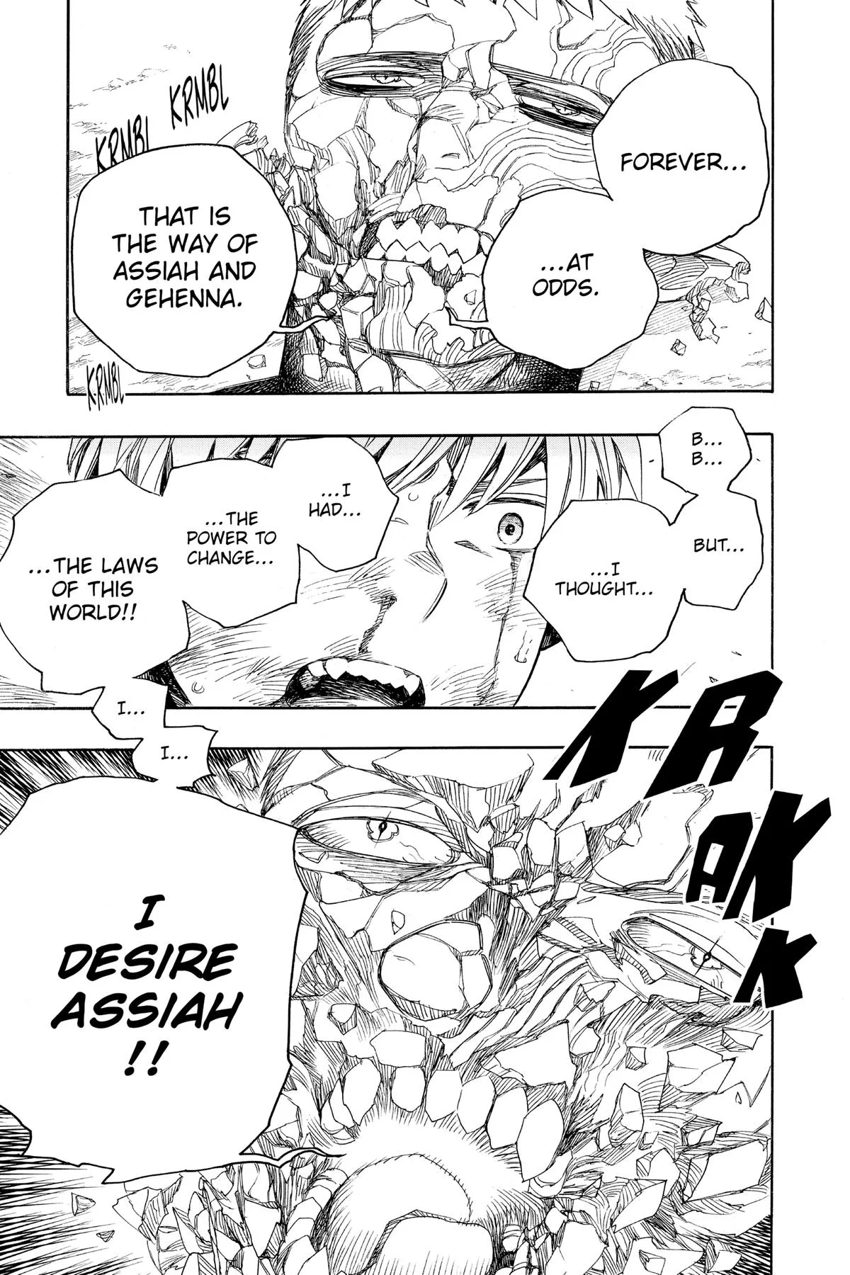Blue Exorcist, chapter 138, page 20