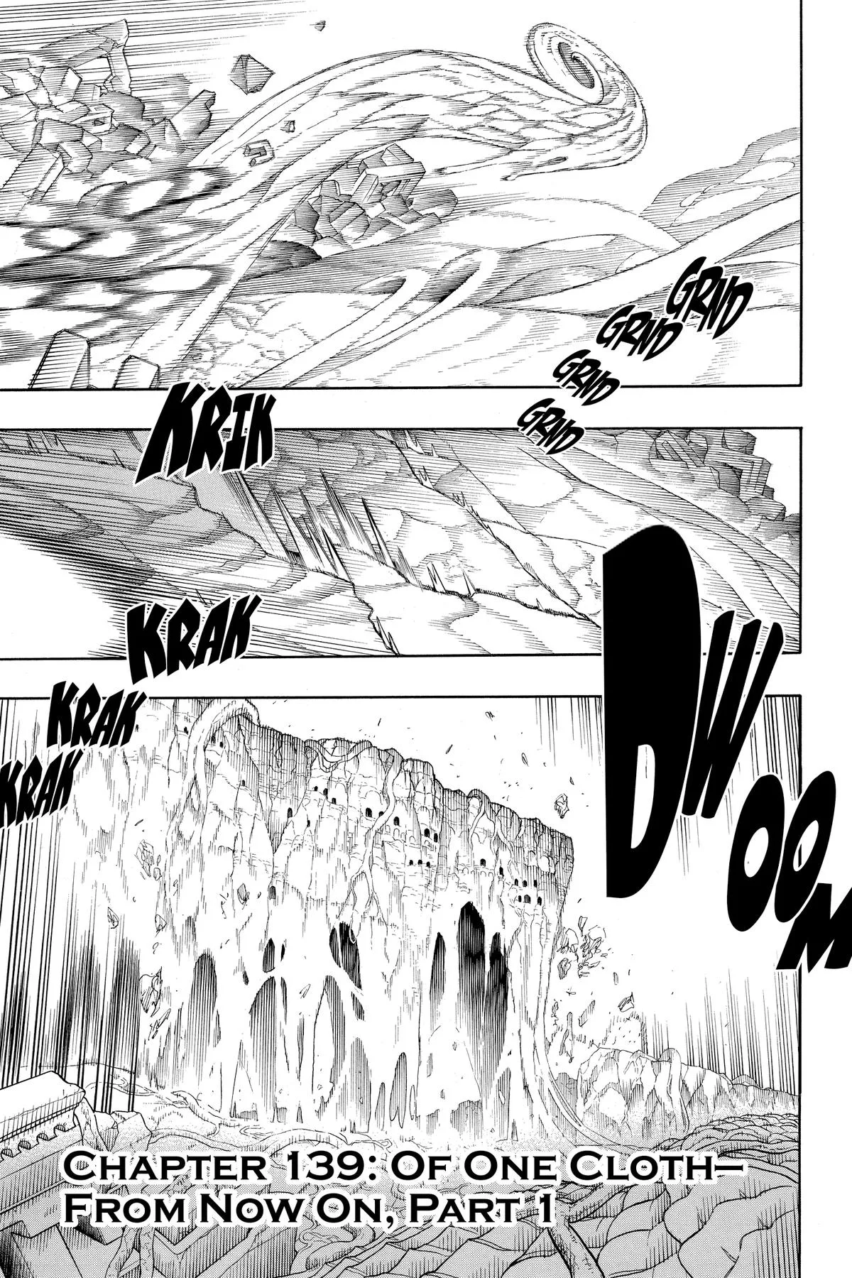Blue Exorcist, chapter 139, page 1