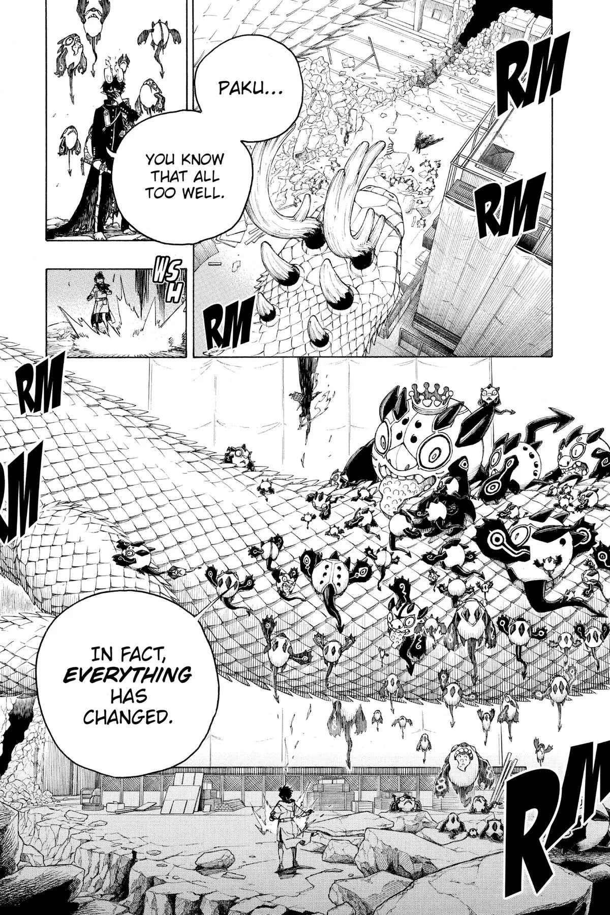 Blue Exorcist, chapter 140, page 19