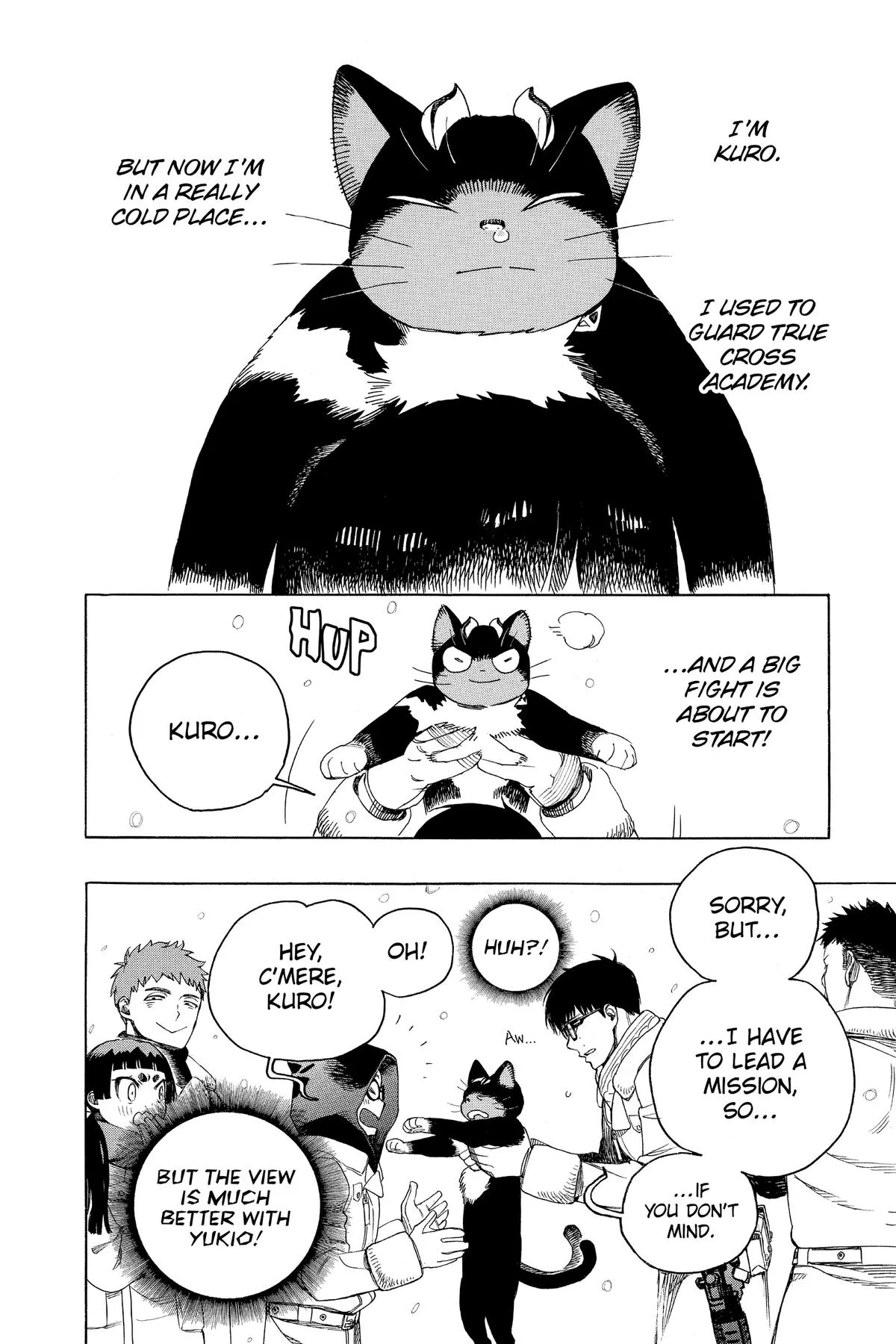 Blue Exorcist, chapter 140.5, page 2