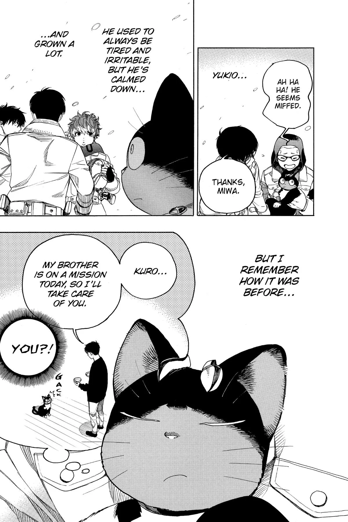 Blue Exorcist, chapter 140.5, page 3