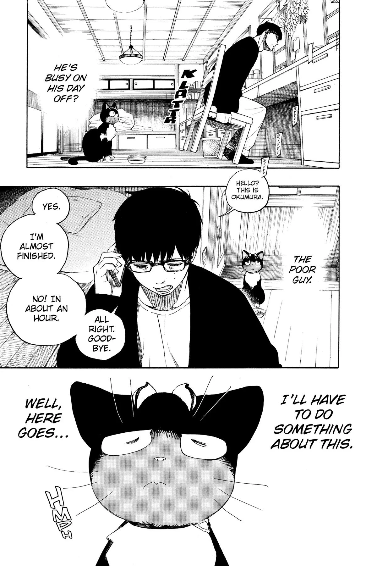 Blue Exorcist, chapter 140.5, page 5