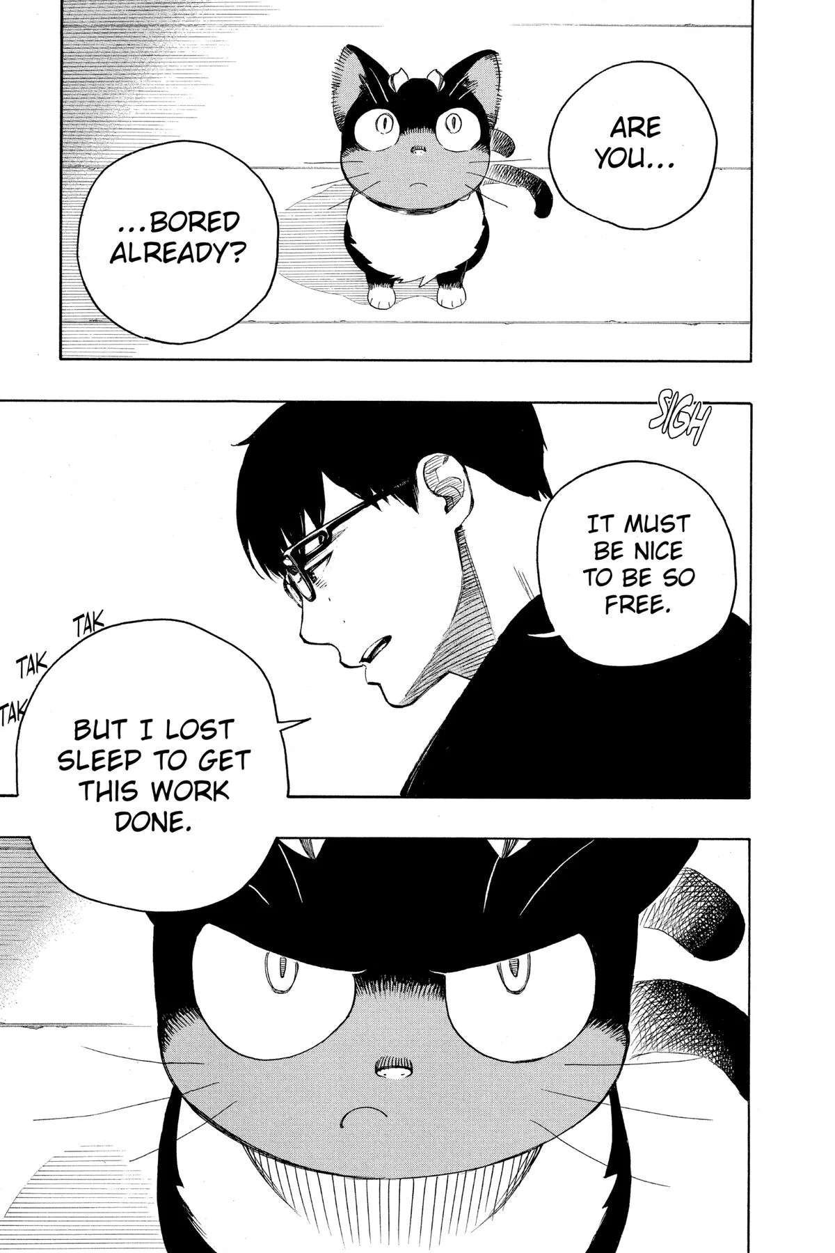 Blue Exorcist, chapter 140.5, page 9
