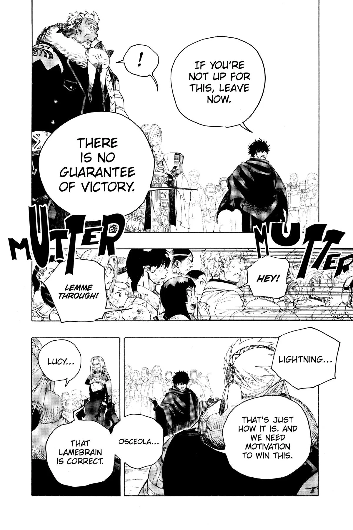 Blue Exorcist, chapter 141, page 35