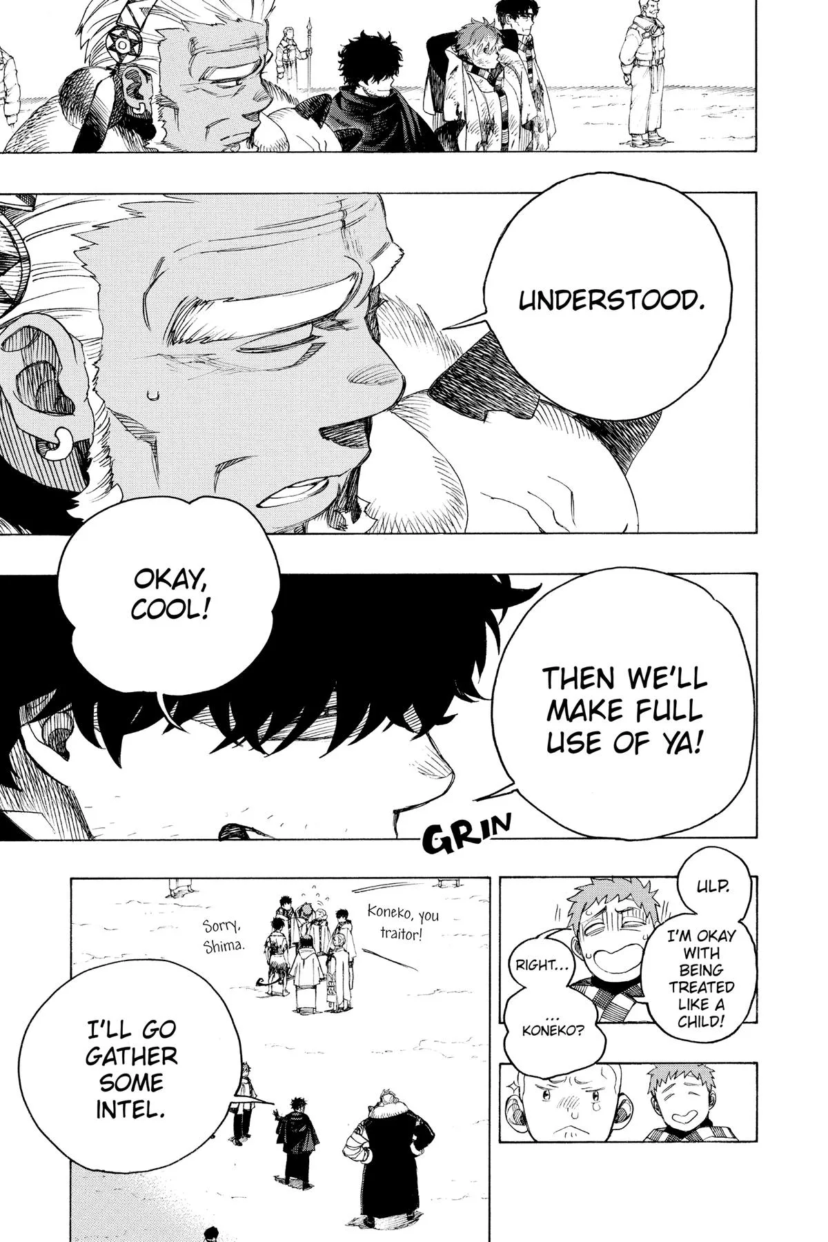 Blue Exorcist, chapter 143, page 11
