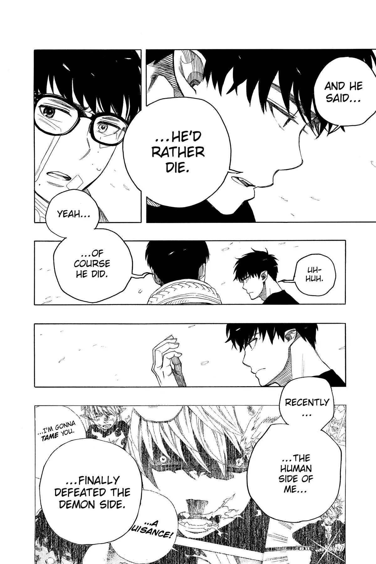 Blue Exorcist, chapter 143, page 27