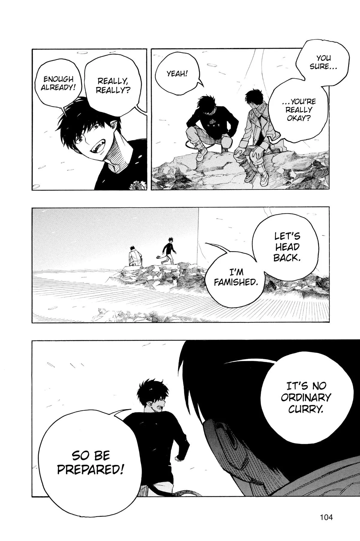 Blue Exorcist, chapter 143, page 33