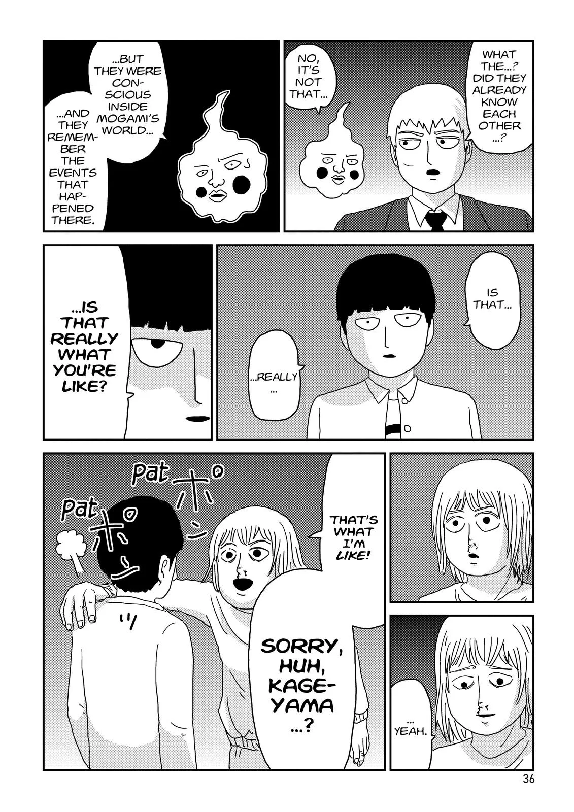 Mob Psycho 100, chapter 67, page 35