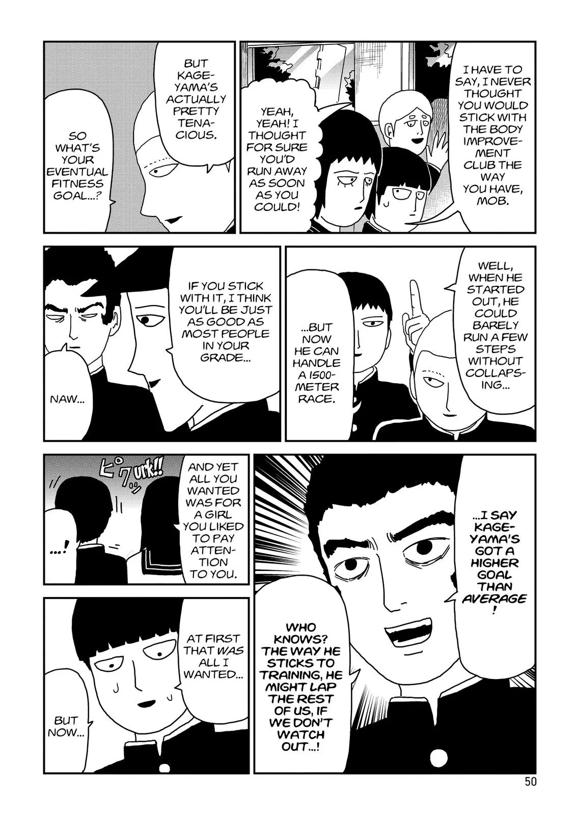 Mob Psycho 100, chapter 68, page 6