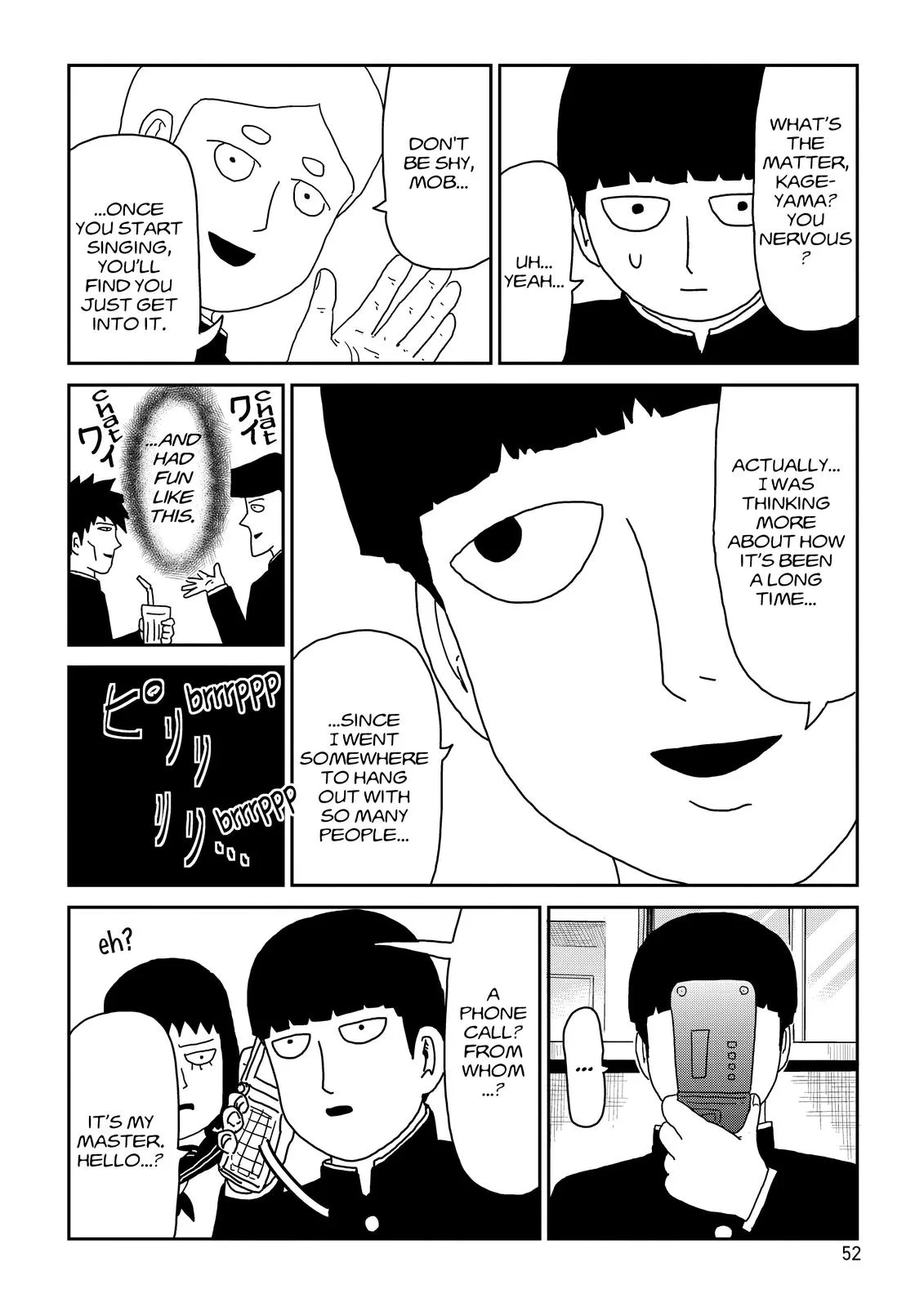 Mob Psycho 100, chapter 68, page 8