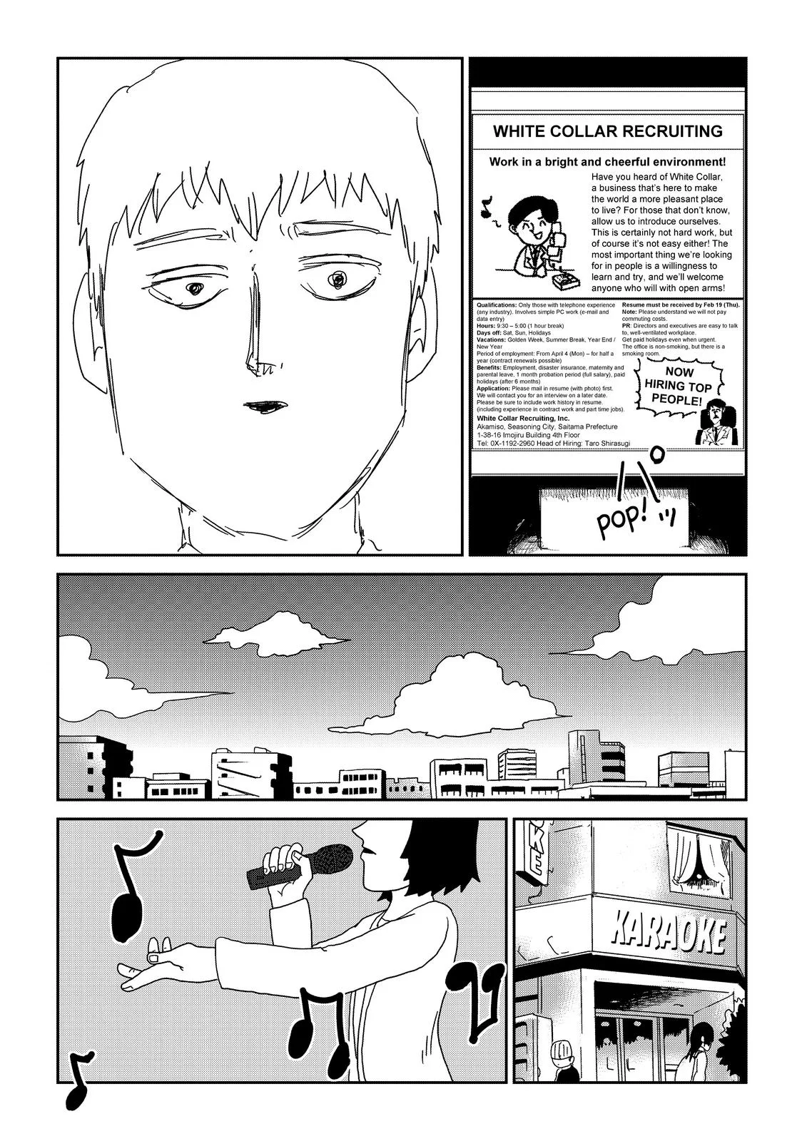 Mob Psycho 100, chapter 70, page 7