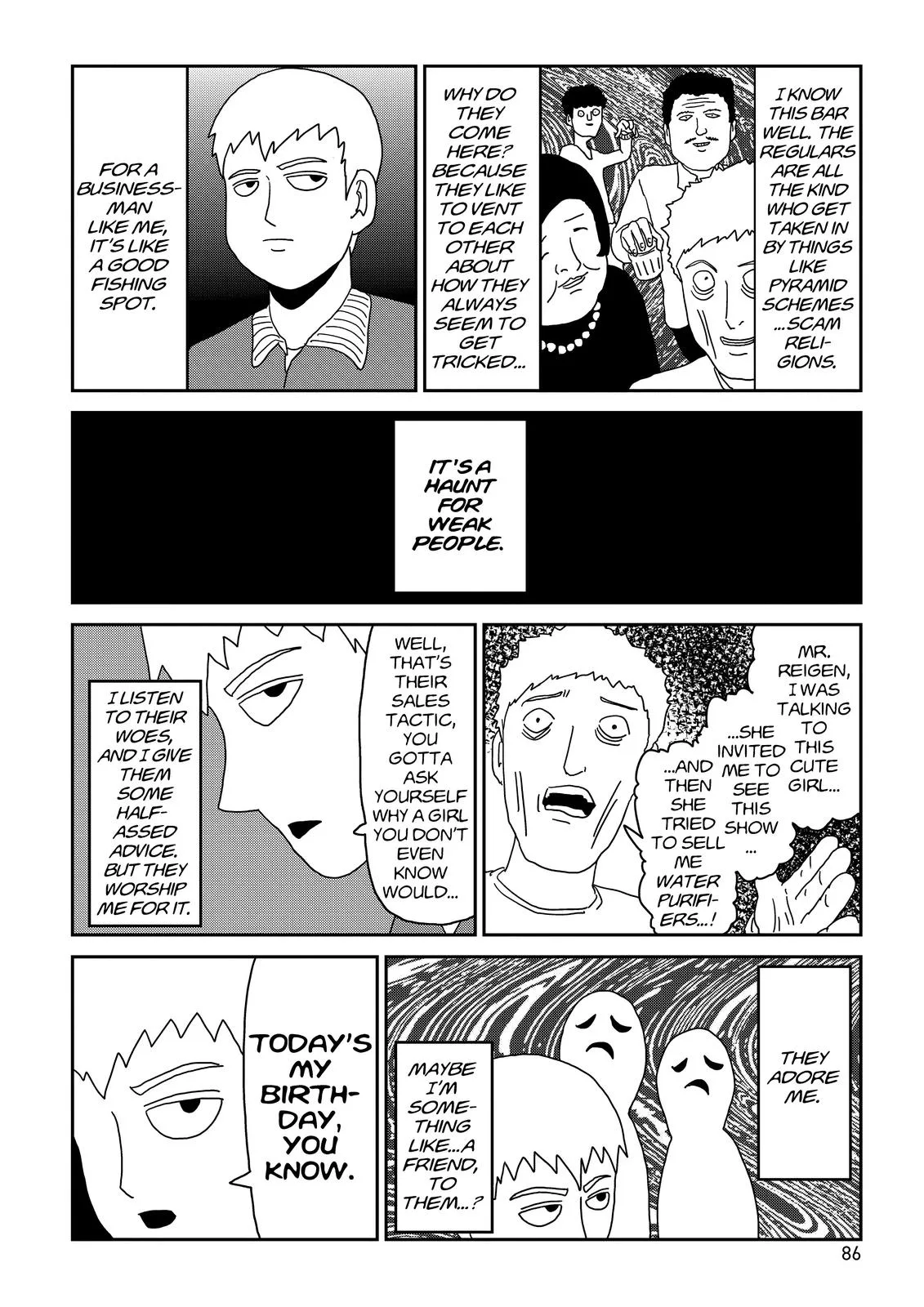 Mob Psycho 100, chapter 70, page 10