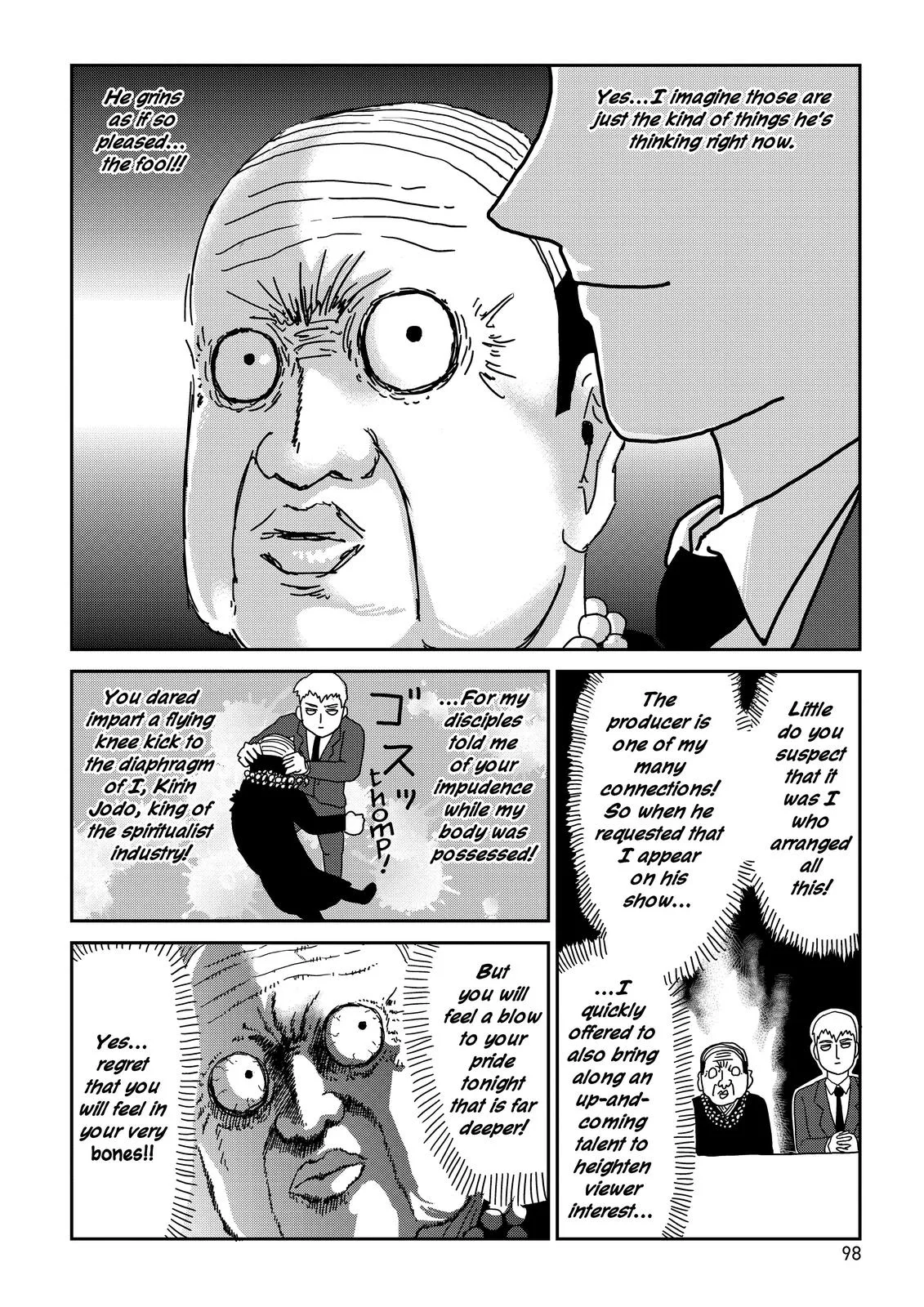 Mob Psycho 100, chapter 71, page 4
