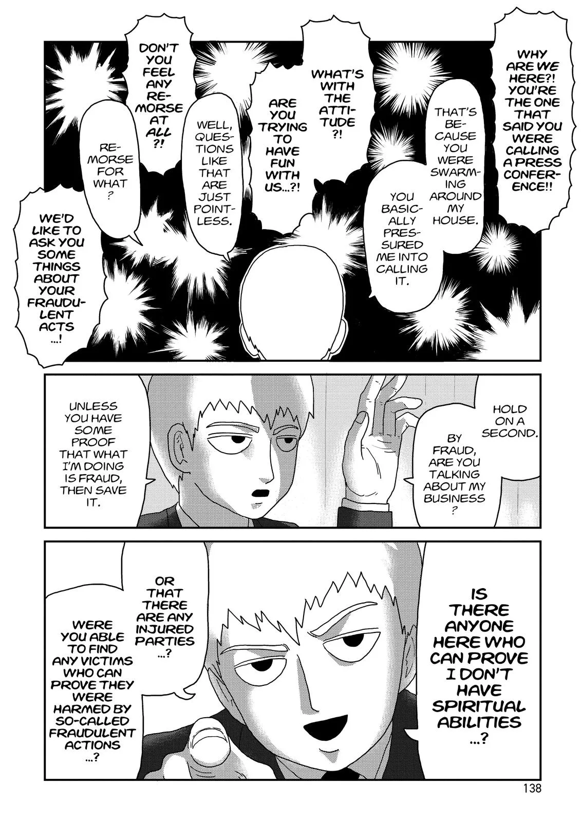 Mob Psycho 100, chapter 73, page 4