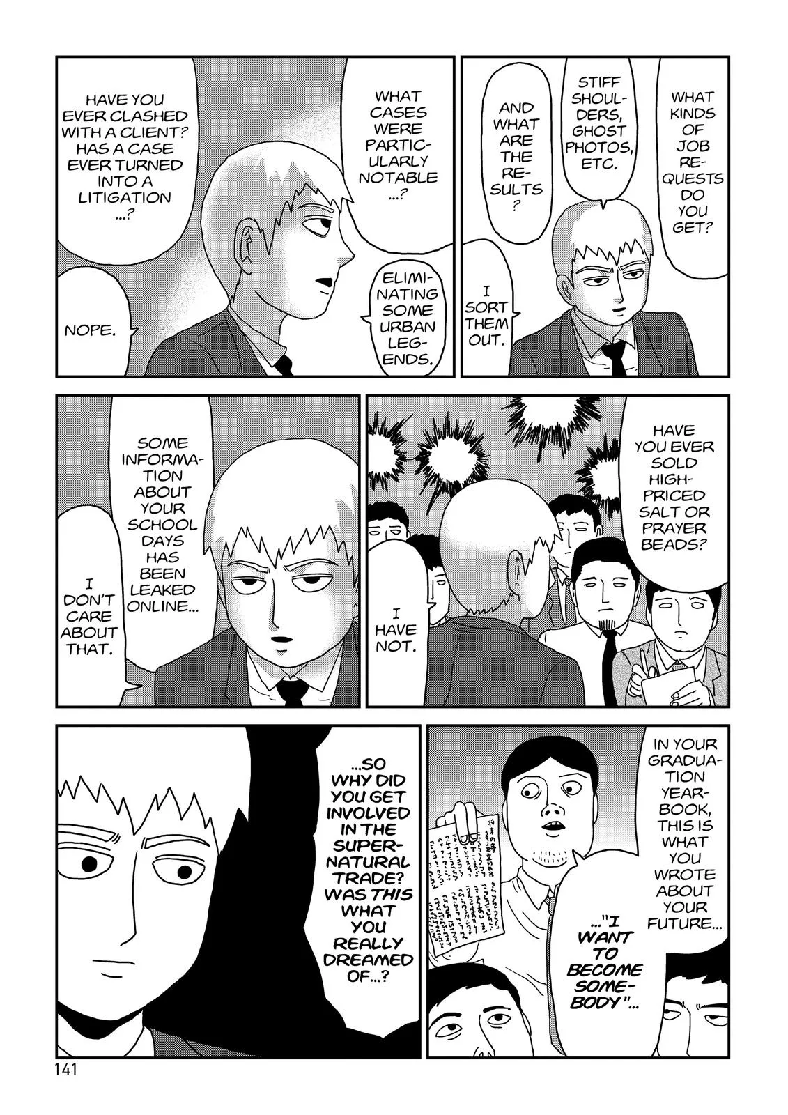 Mob Psycho 100, chapter 73, page 7
