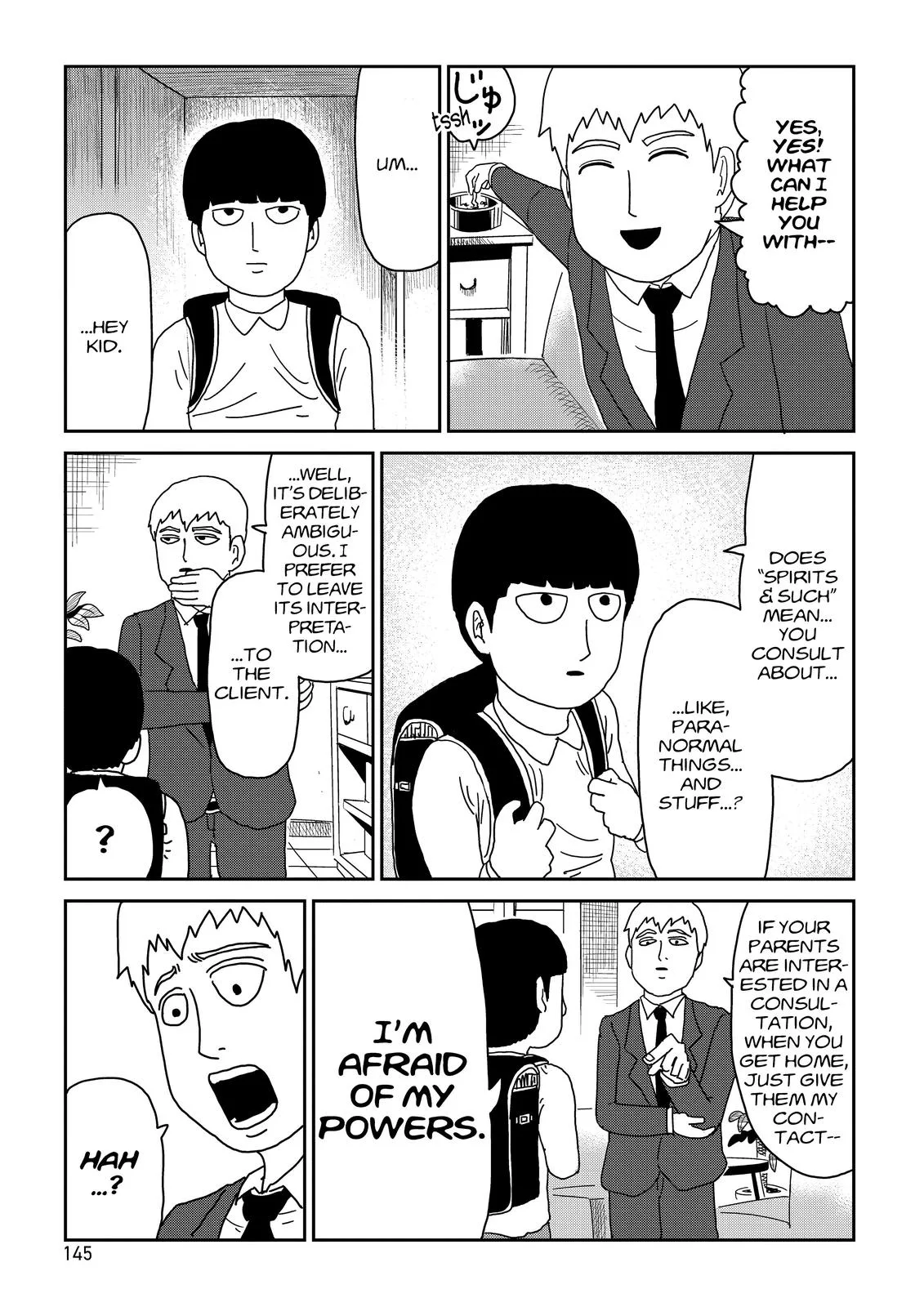 Mob Psycho 100, chapter 73, page 11