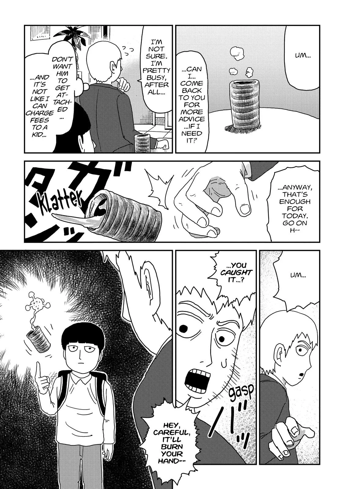 Mob Psycho 100, chapter 73, page 15