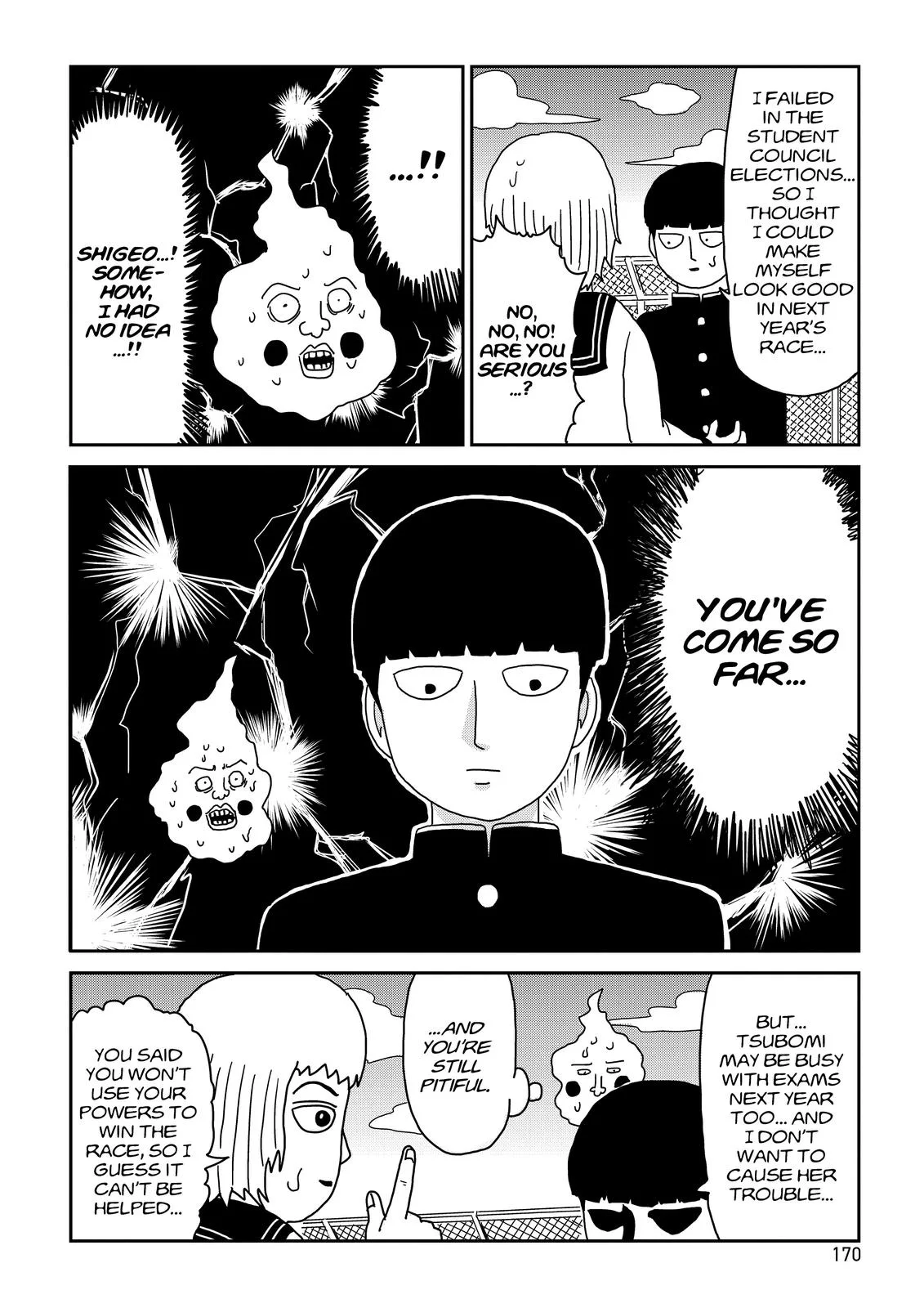 Mob Psycho 100, chapter 74, page 8