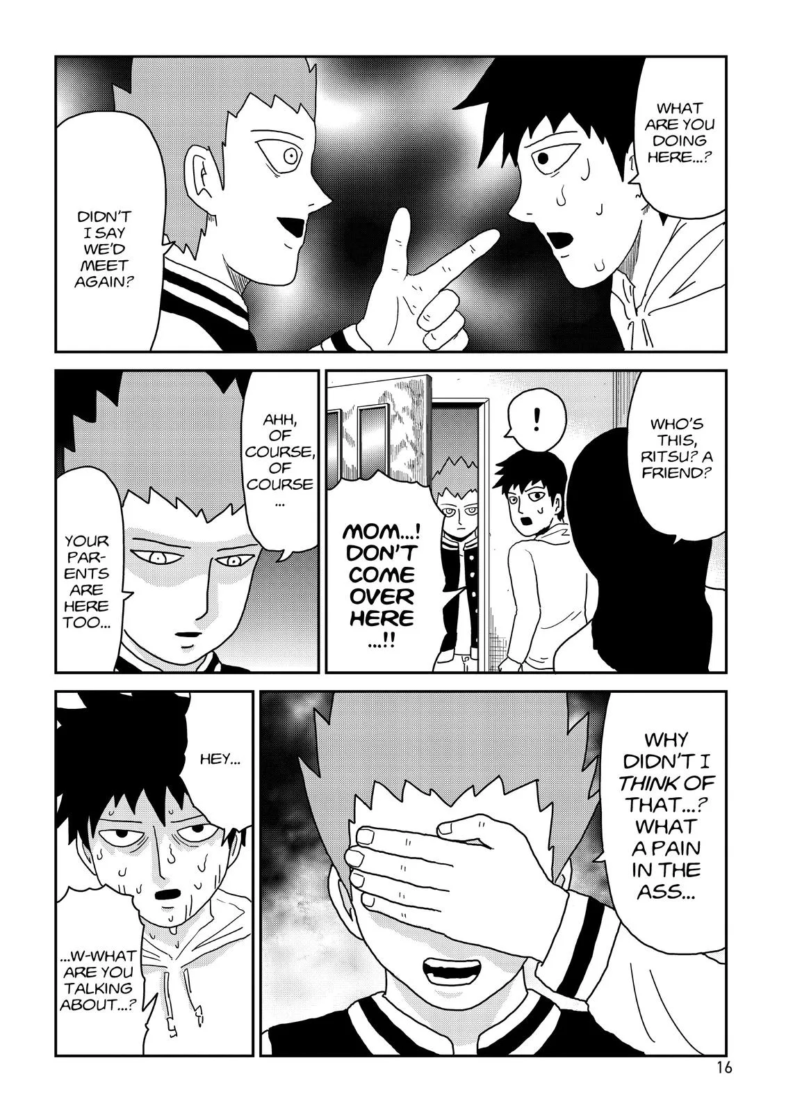 Mob Psycho 100, chapter 75, page 17