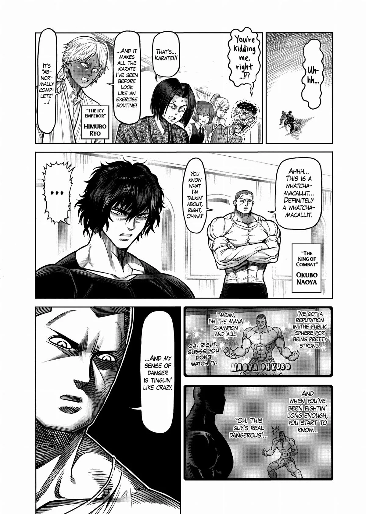 Kengan Ashura, chapter 92, page 15