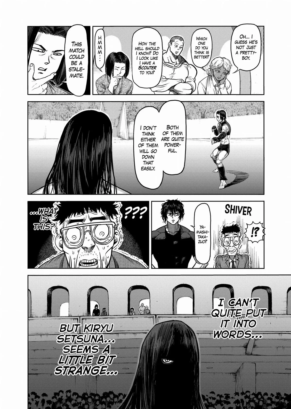 Kengan Ashura, chapter 95, page 12