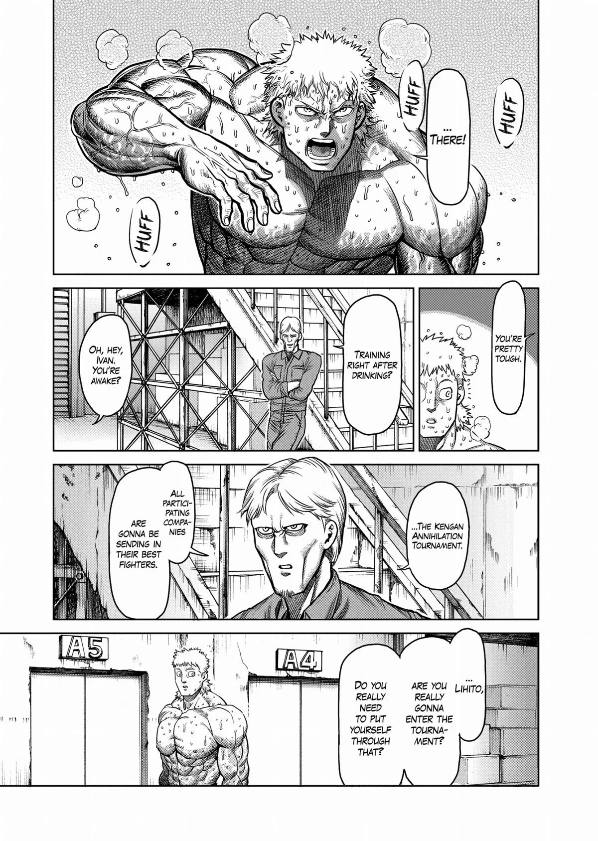 Kengan Ashura, chapter 99.5, page 11