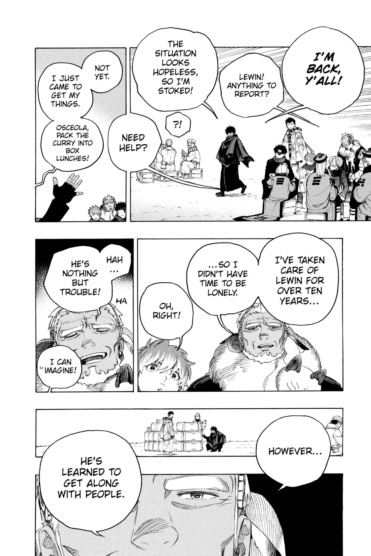 Blue Exorcist, chapter 144, page 6