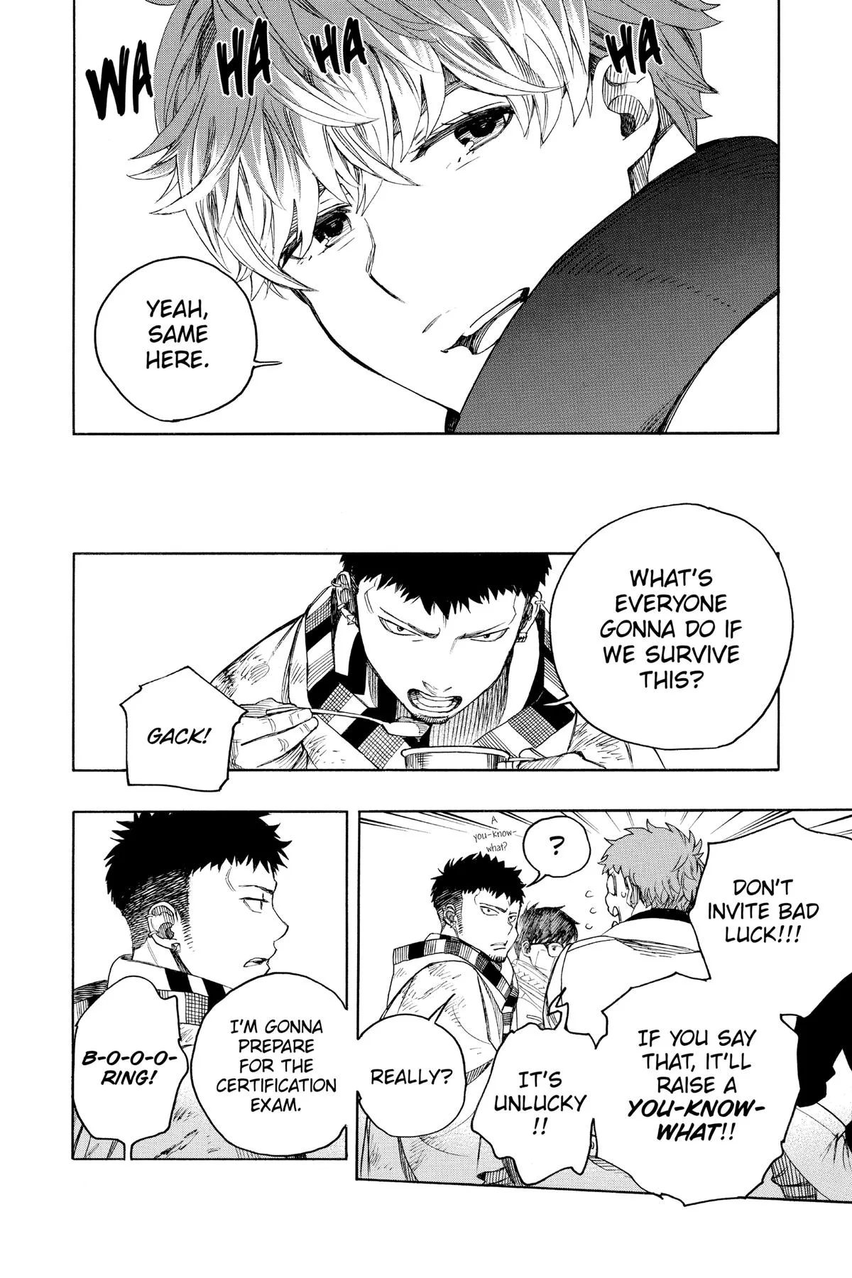 Blue Exorcist, chapter 144, page 8